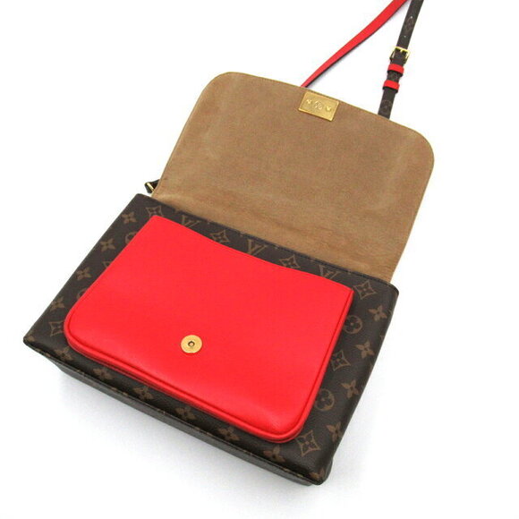 Louis Vuitton Marignan Shoulder Bag Canvas Monogram Brown - Picture 5 of 10